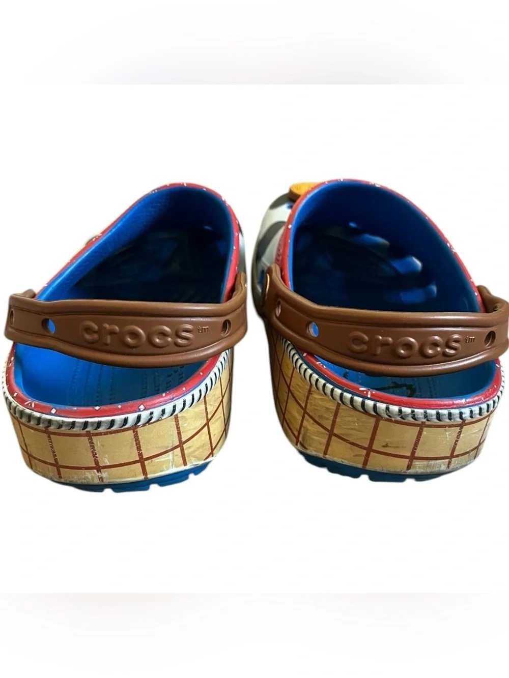 Toy Story x Crocs Sheriff Woody Classic Crocs Womens 7 Mens 5 - Cow Print Crocs